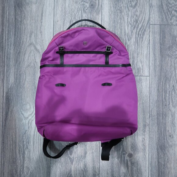 Victorinox Victoria Harmony Backpack Purple Lightweight Women’s Laptop Travel - Picture 2 of 15